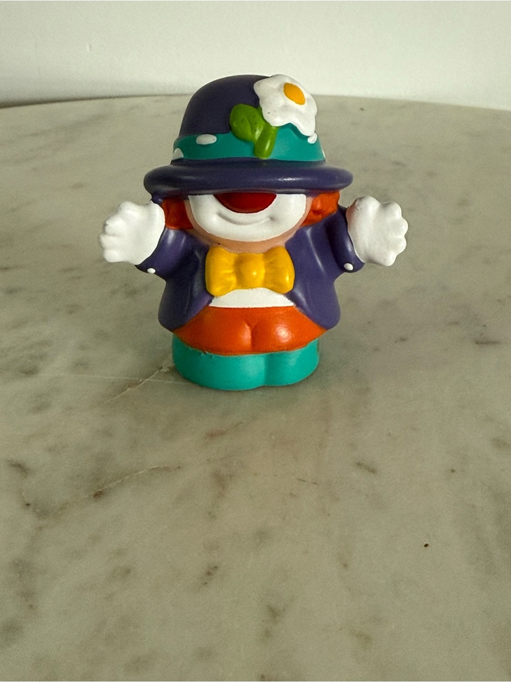 Fisher Price Little People Carnival Circus Clown For Parade Town Fair Smiley
